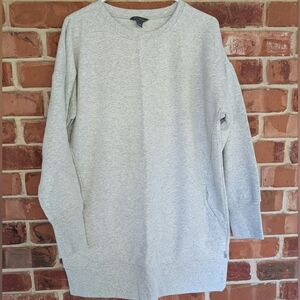 Eddie Bauer Light Gray Men's Crewneck Sweater